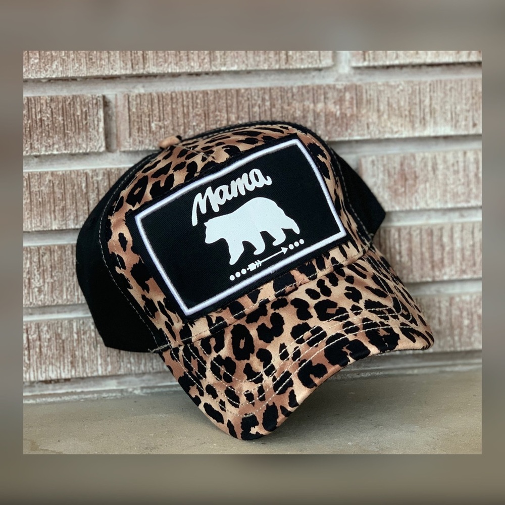 Mama bear trucker hat